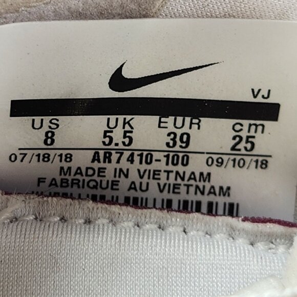 Nike Air Max Dia SE Womens White Running Shoes Sneakers Size 8 - Picture 9 of 9